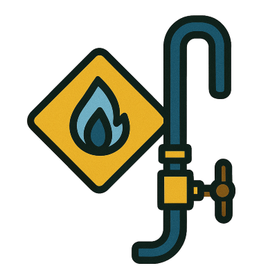 Gas Install Icon